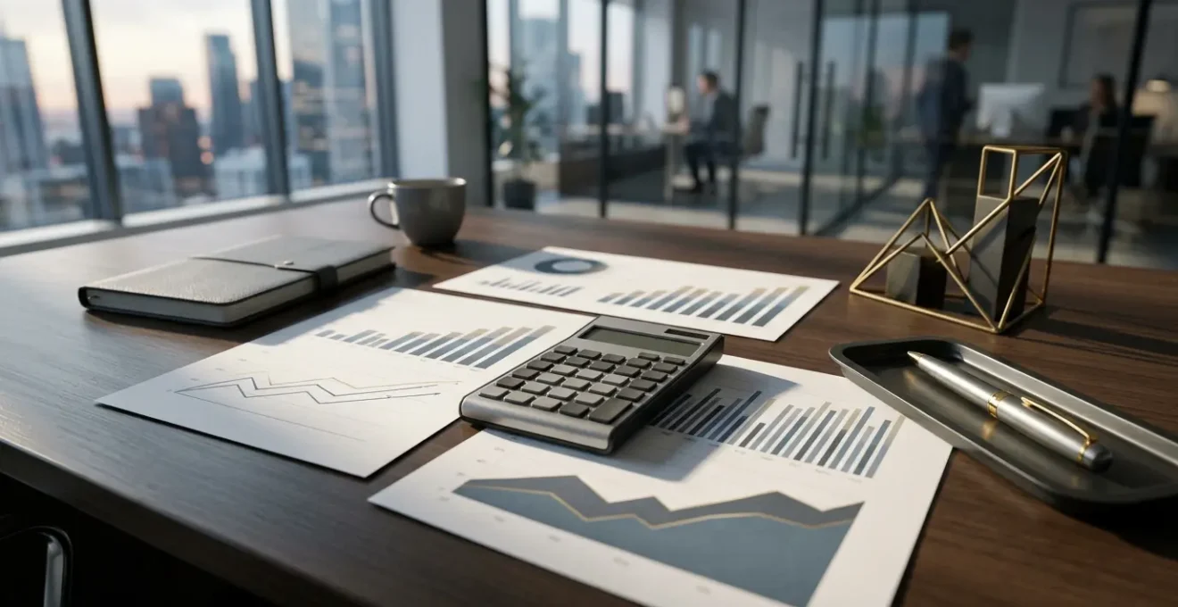 Représentation conceptuelle de l'analyse financière d'entreprise et de la performance opérationnelle mesurée par l'EBE